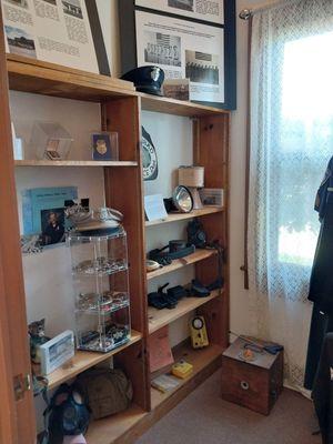 Early Carlsbad PD equipment and uniforms