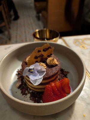 Chocotorta with dulce de leche mousse