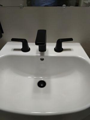 Faucet installation