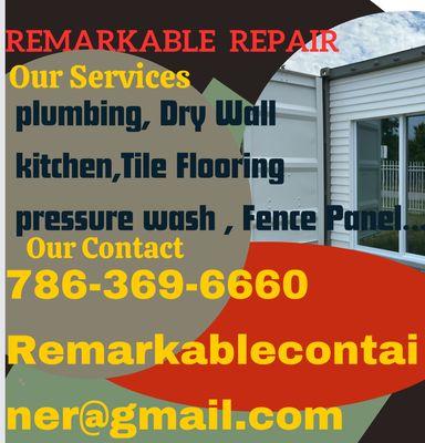 Remarkable Remodeling