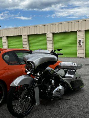 Competition 6 speaker bike we built!