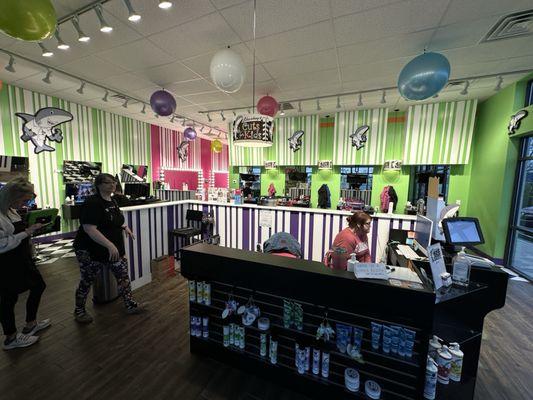 Entrance of the shop.