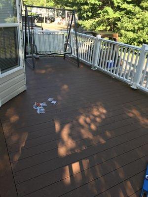 Deck addition