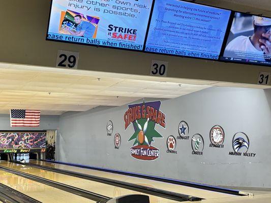 Strike And Spare Family Bowl