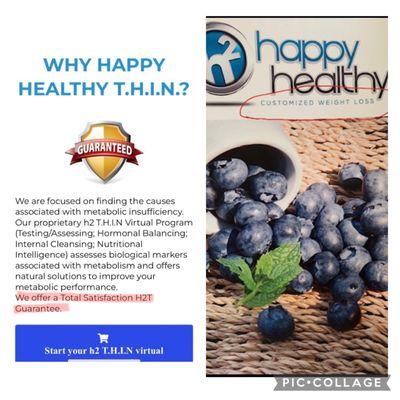 Their "Total Satisfaction H2T Guarantee" and manual stating "Customized Weight Loss" but it is not customized.