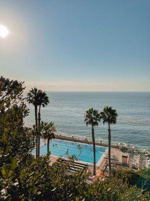 view from the gazebo