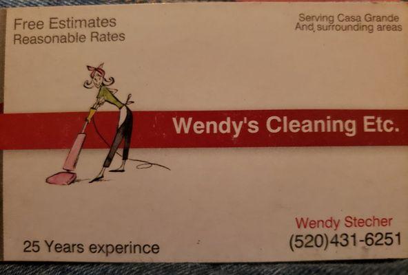Wendy's Cleaning Etc