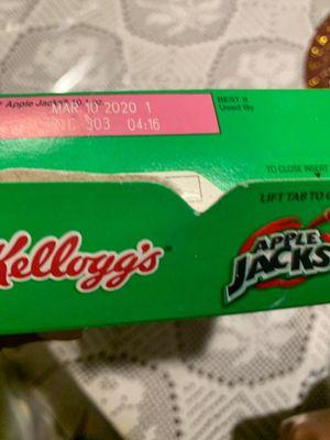 I just bought this cereal 4 days ago and it has been expired since March 2020! Make sure you check your food