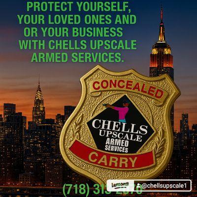 Chells Upscale NYC-CCW Sept .6 & 7, 2025 Class