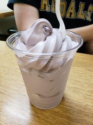 Huckleberry soft serve