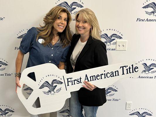 Our first of many transactions