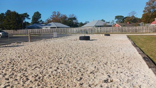 The nice dense sand fit