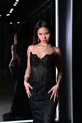 Explore our curated selection of prom dresses at The Dress Shop, your Las Vegas destination for modern formalwear.