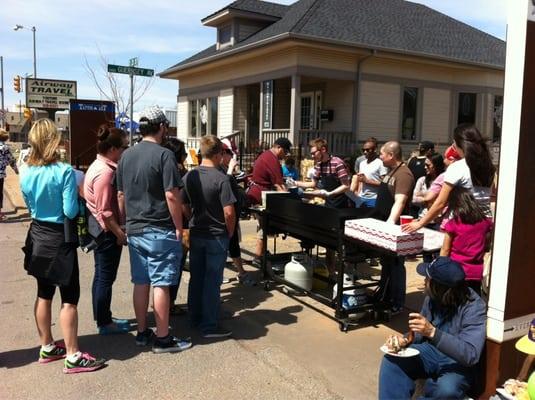 Free Hamburgers from Guernsey Park
