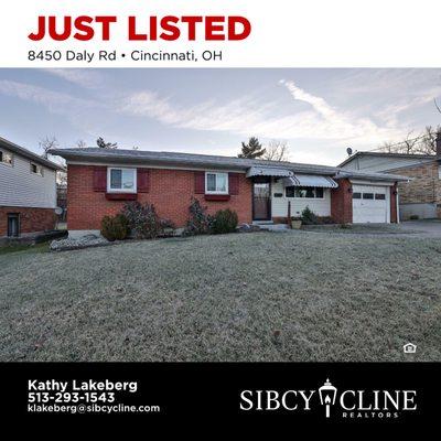 Just listed another #cincinnatihouseforsale!
#realtornearme #cincinnatirealestate