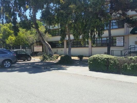 It looks like an abandon building, filth inside!