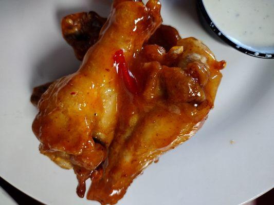 Wings mango habanero