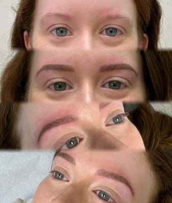 My red heads! I can help you achieve brows that will look soft, natural and stand out!
