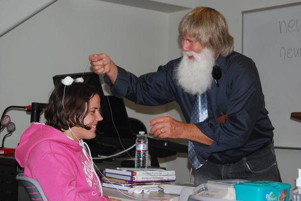 Doing a pro-bono demo at VCC.