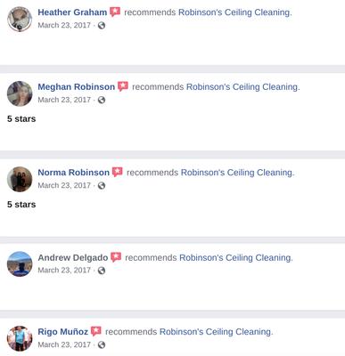 Robinsons Ceiling Cleaning