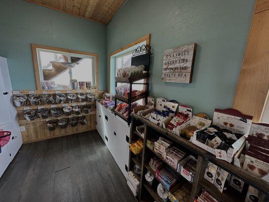 More candy selection