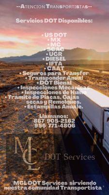 MCL DOT Services