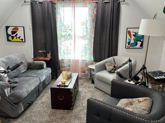 This awesome coworking space even has a recording studio!