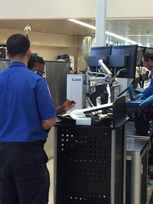 TSA Checkpoint D1 - Boston Logan International Airport