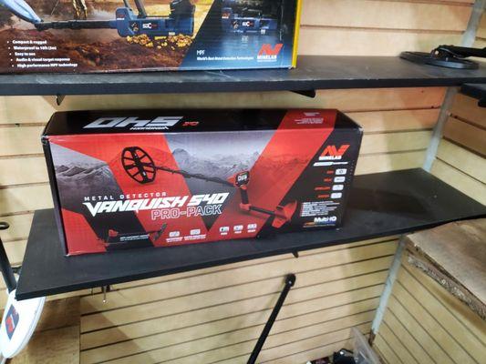 We stock many brands including MineLab