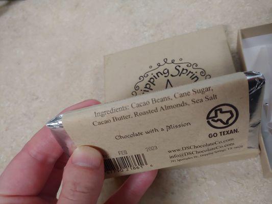 Simple, all natural ingredients!