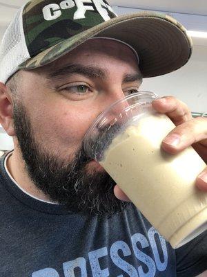 Blended Sugar-free Caramel latte