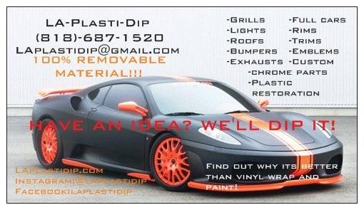 Check out our work at LAplastidip.com