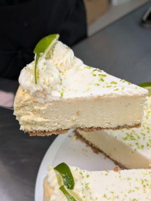 Key Lime Cheesecake - See our in-store menu or individual slice selections