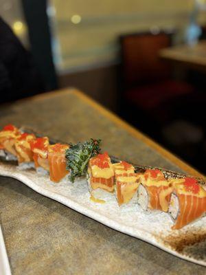 Salmon Octopus Sashimi