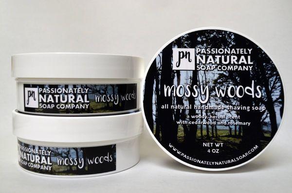 Mossy Woods Shaving Soap