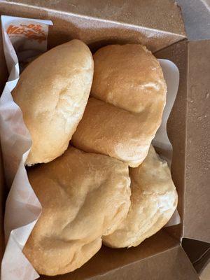 Rolls with the chicken