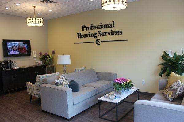 Warm and Inviting Family Room.