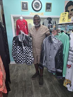 Mike Frances loves shopping at Avenue X
