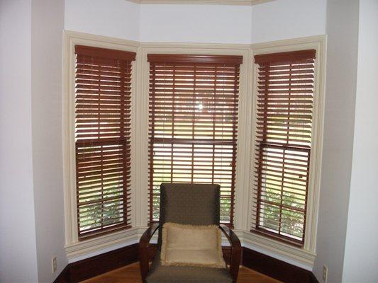 2'' Stain Wood Blinds