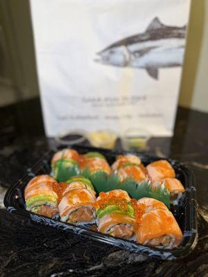 Salmon Lovers Roll (~$18 BOGO)