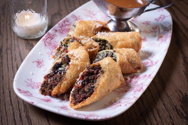 Lamb & Spinach Eggrolls