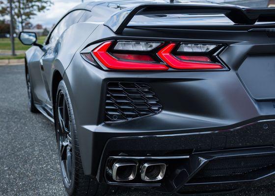 C8 Corvette
Full Vehicle Wrap 3M Satin Black