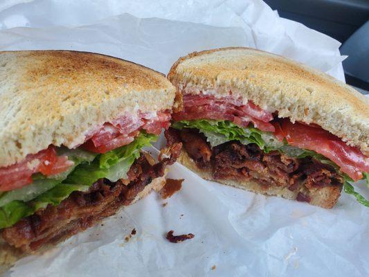 A Jersey BLT! It's Jersey because of the fresh Jersey tomatoes!