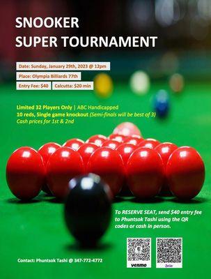 Snooker Tournament