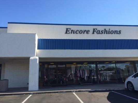 Front entrance & sales rack $1