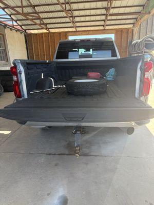 New tires fixed on a Sunday!