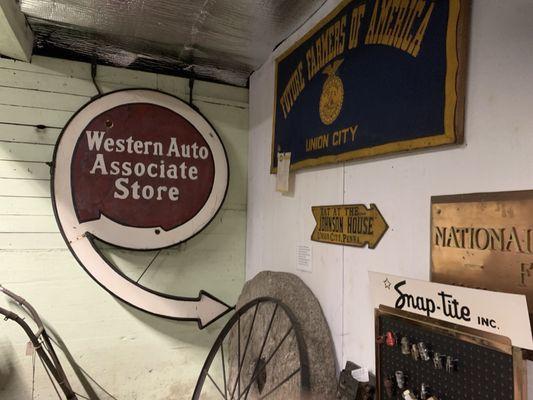 Interesting and unique items in the garage