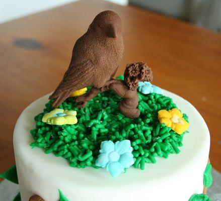 Edible Cake Decorations with chocolate and ComposiMold