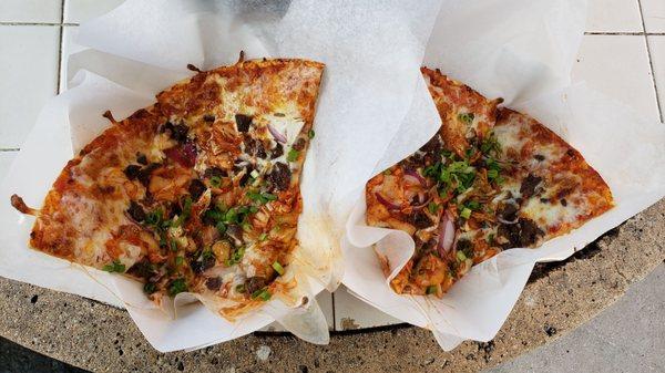 Korean Pizza, delicious