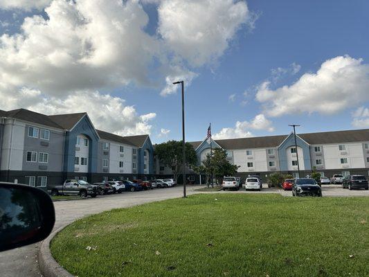 Hotel Exterior, newly painted